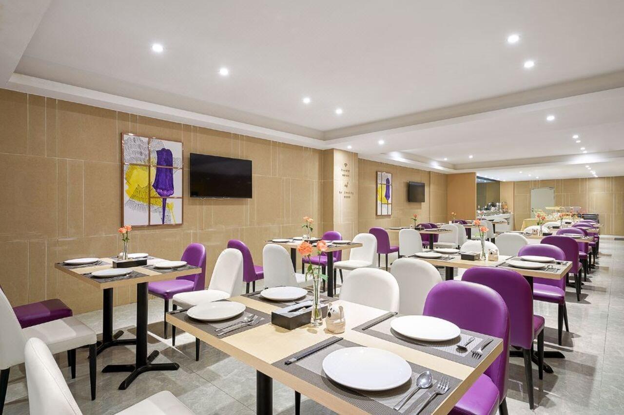 Echarm International Hotel Guangzhou Baiyun International Airport Huadu Plaza Branch - Free Deliver Service To Guangzhou Baiyun International Airport & Free Deliver Service To Canton Fair Complex During Canton Fair Period 외부 사진